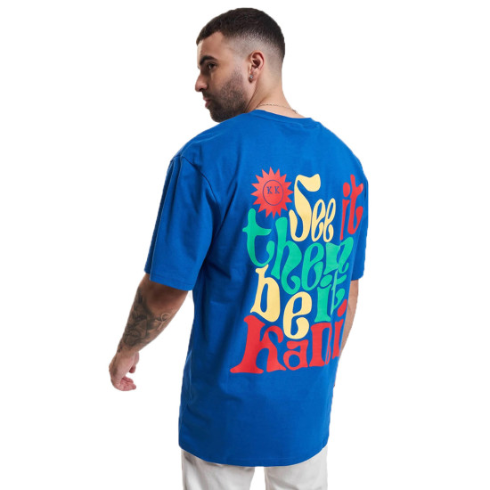 Karl Kani Ανδρική κοντομάνικη μπλούζα Small Signature Print Tee